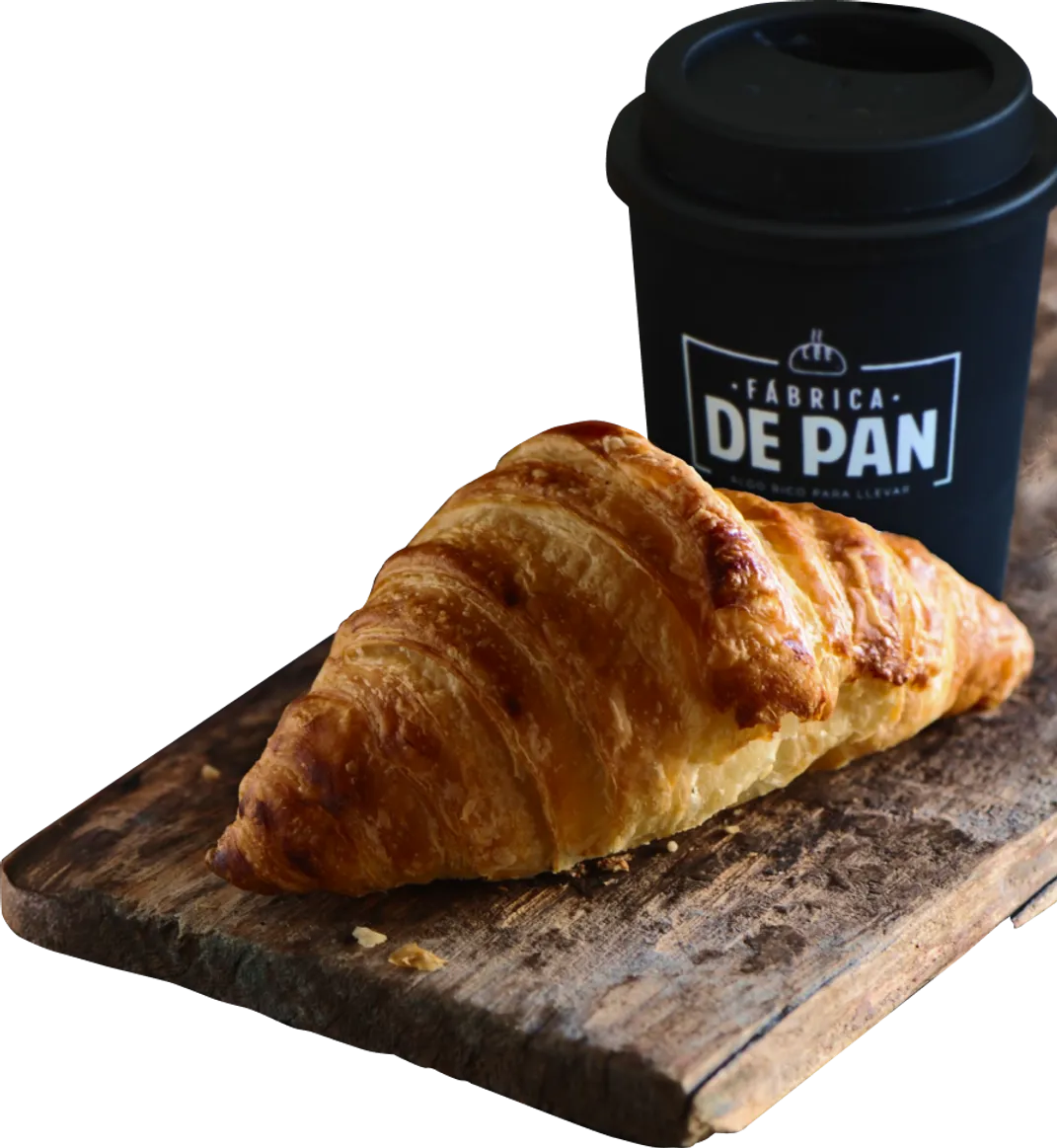 Café y medialuna Fábrica de Pan