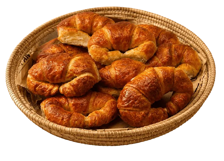 Fábrica de Pan — Canasta de medialunas de masa madre semi-artesanales