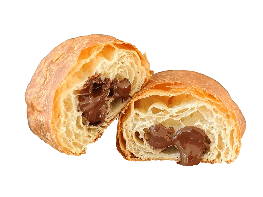 Medialunas rellenas de chocolate Fábrica de Pan